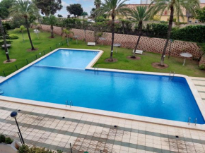 Spacious apartment in Calpe of 100 m² with shared pool!